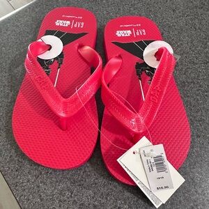 GAP Vibrant Red Sandals